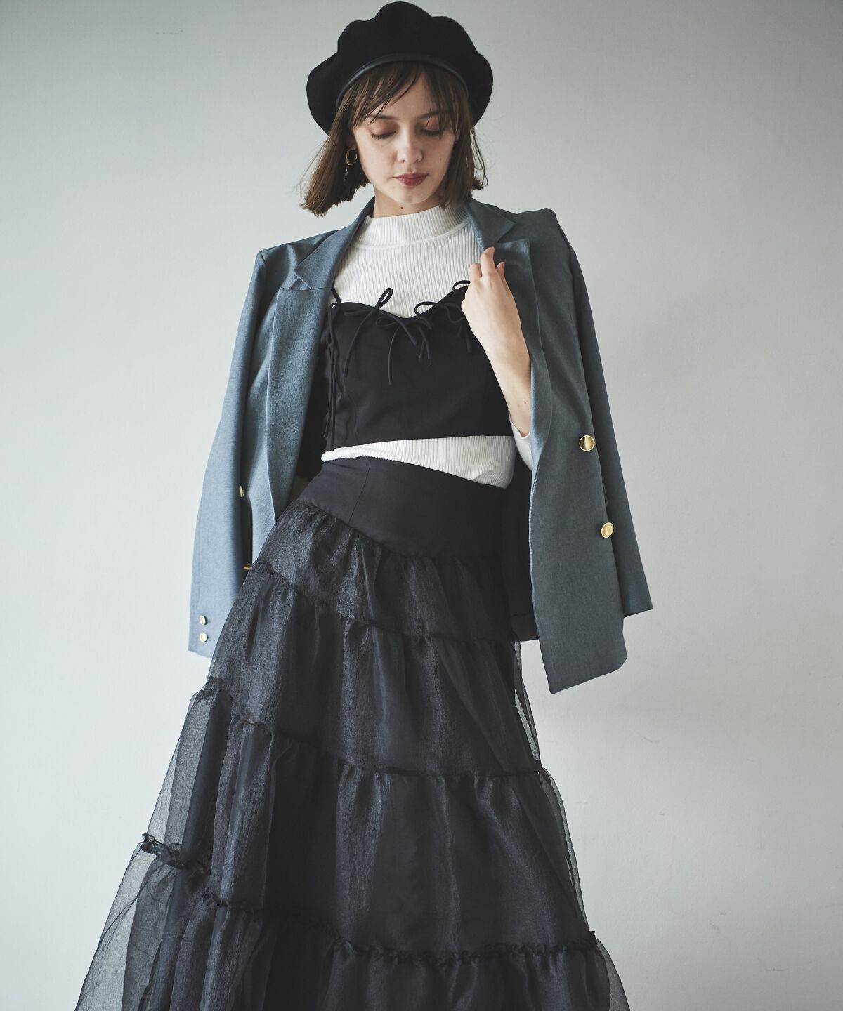 アンドクチュール「ダブルジャケット」|テーラードジャケット|