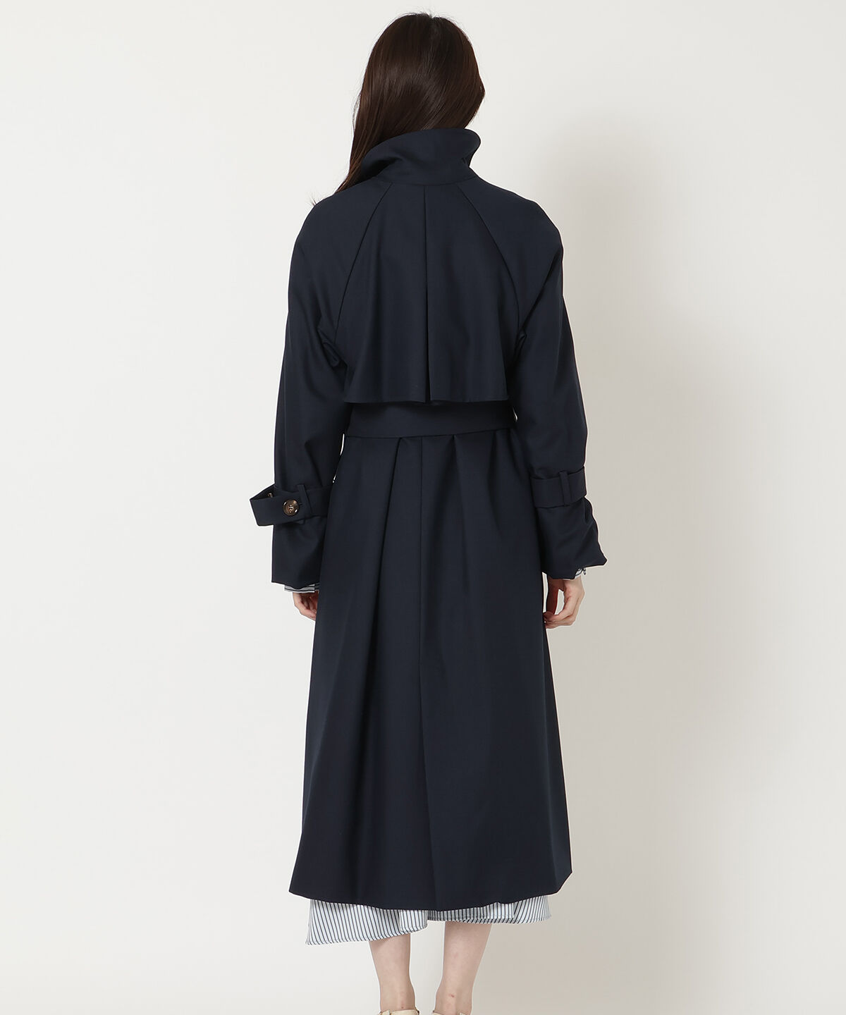 REDYAZEL「スタンドカラートレンチコート」|トレンチコート|