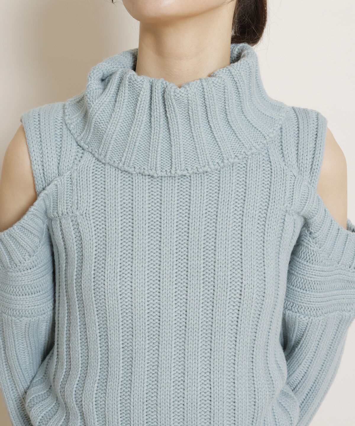 REDYAZEL「タートルオフショルニット」|ニット・セーター|