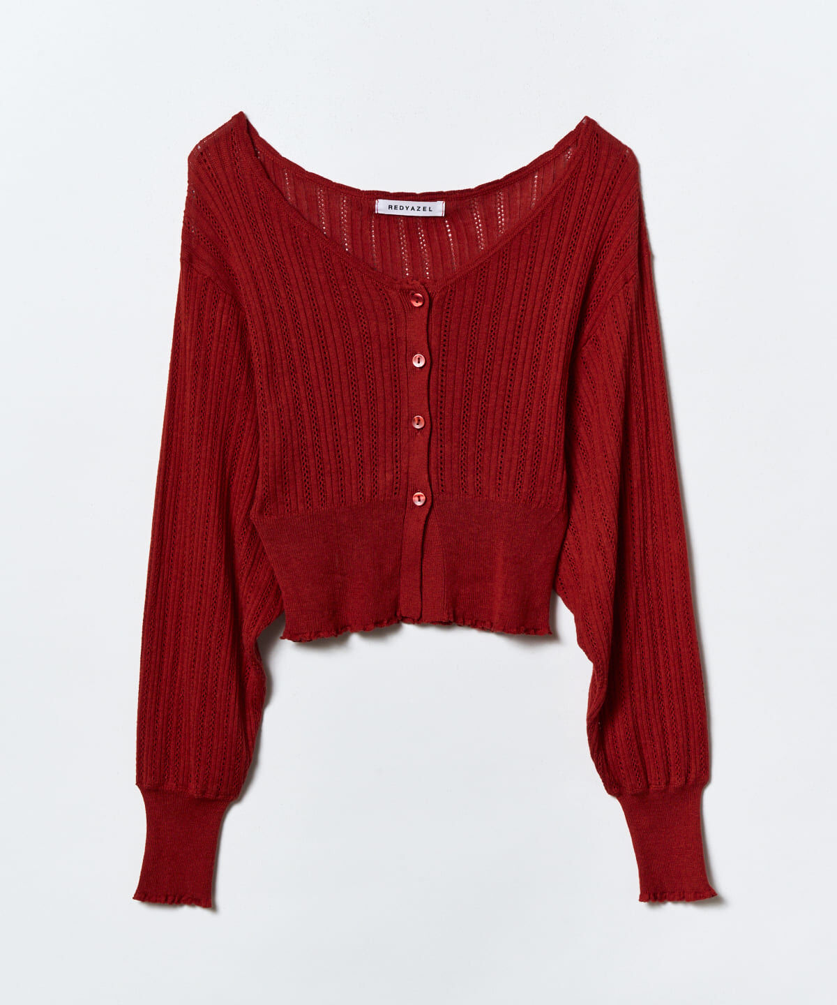 REDYAZEL「クロシェカーディガン」|カーディガン|