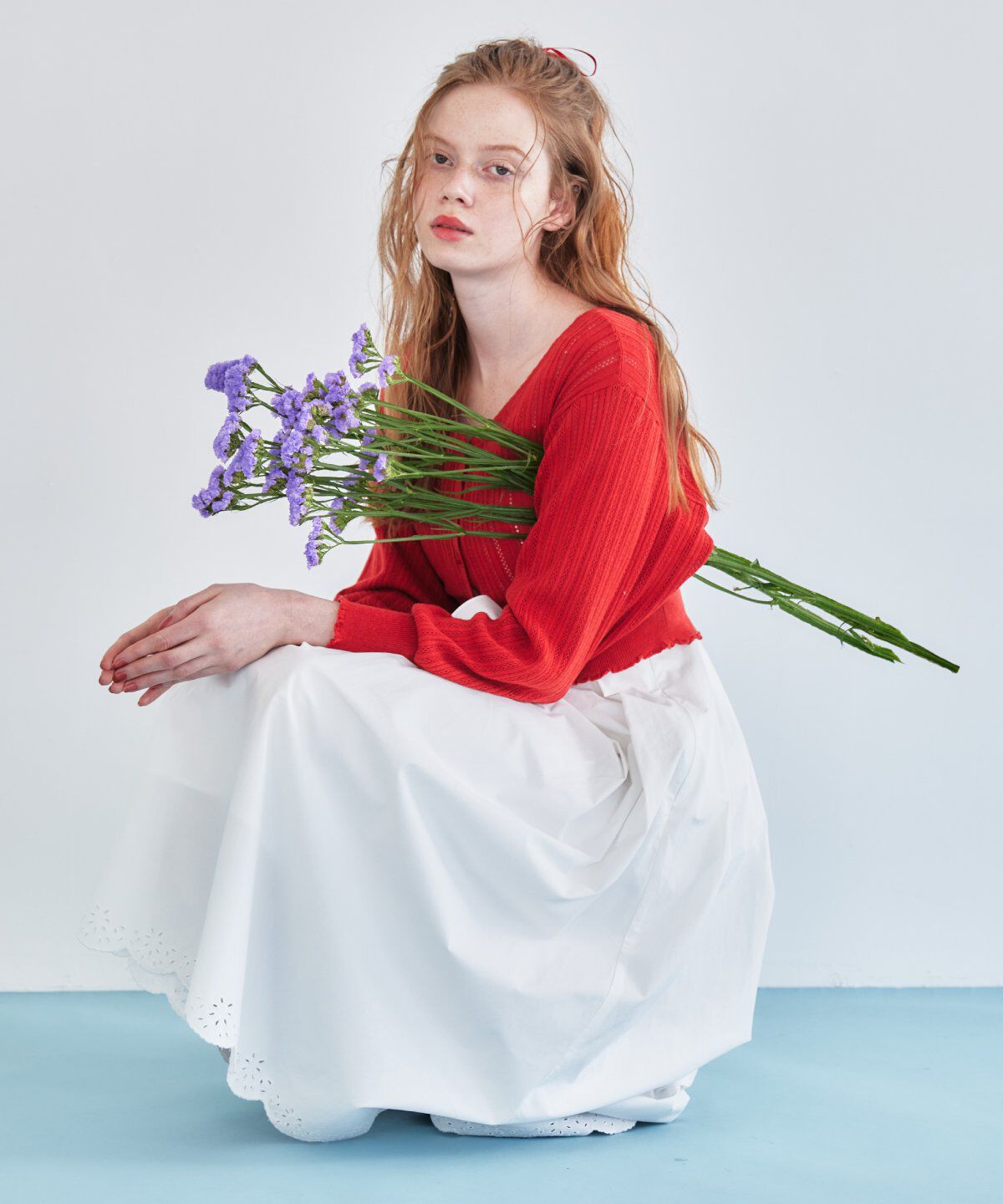 REDYAZEL「クロシェカーディガン」|カーディガン|