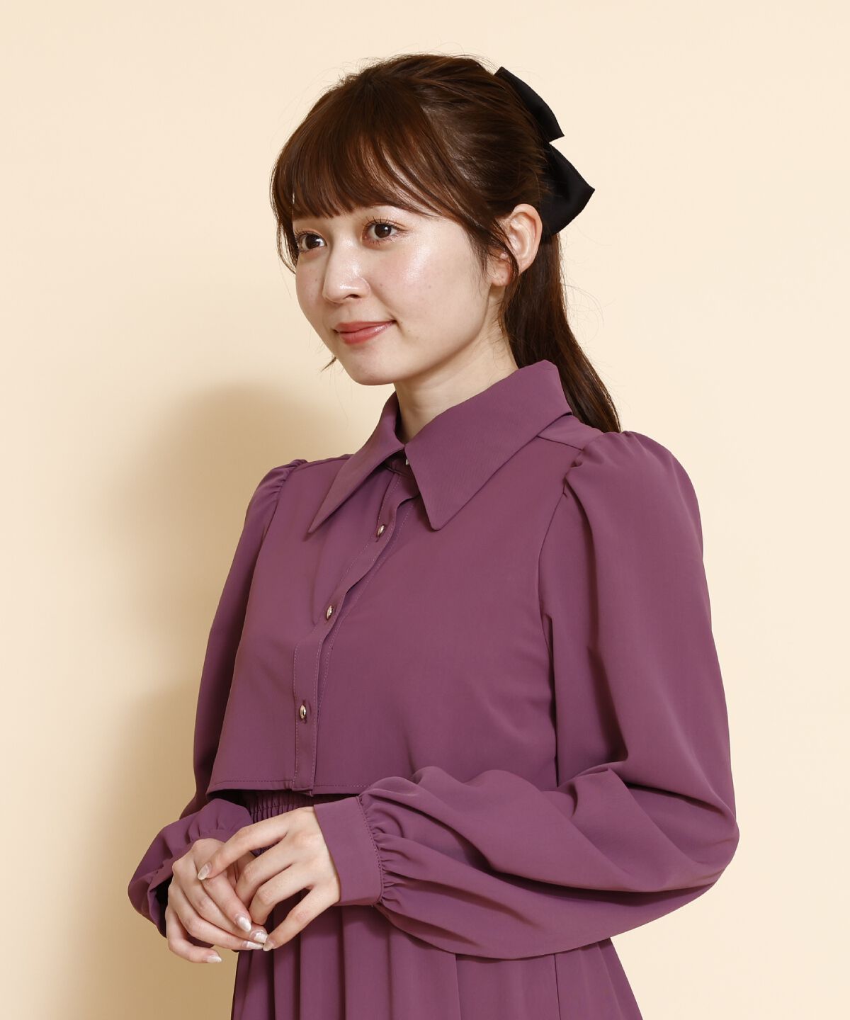 REDYAZEL「ティアードシャツワンピース」|ワンピース|