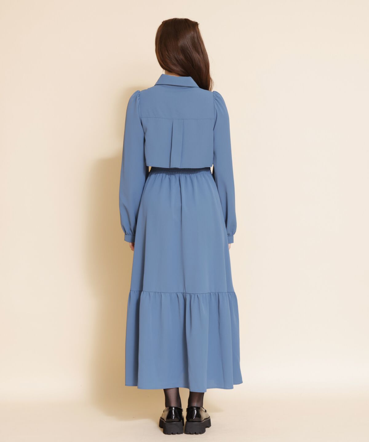 REDYAZEL「ティアードシャツワンピース」|ワンピース|