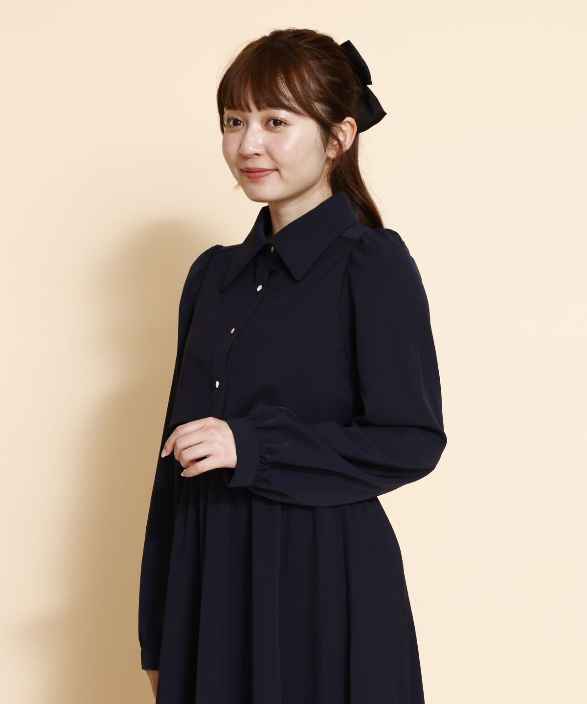 REDYAZEL「ティアードシャツワンピース」|ワンピース|