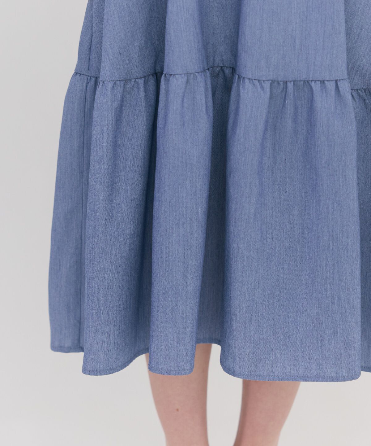 REDYAZEL「ボレロレイヤード風ティアードワンピース」|ワンピース|