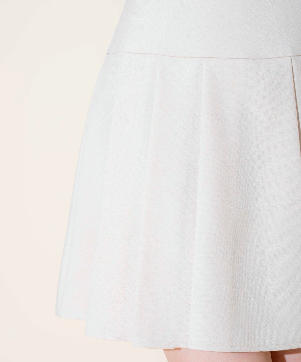 WILLSELECTION「タックプリーツミニスカート」|フレア|