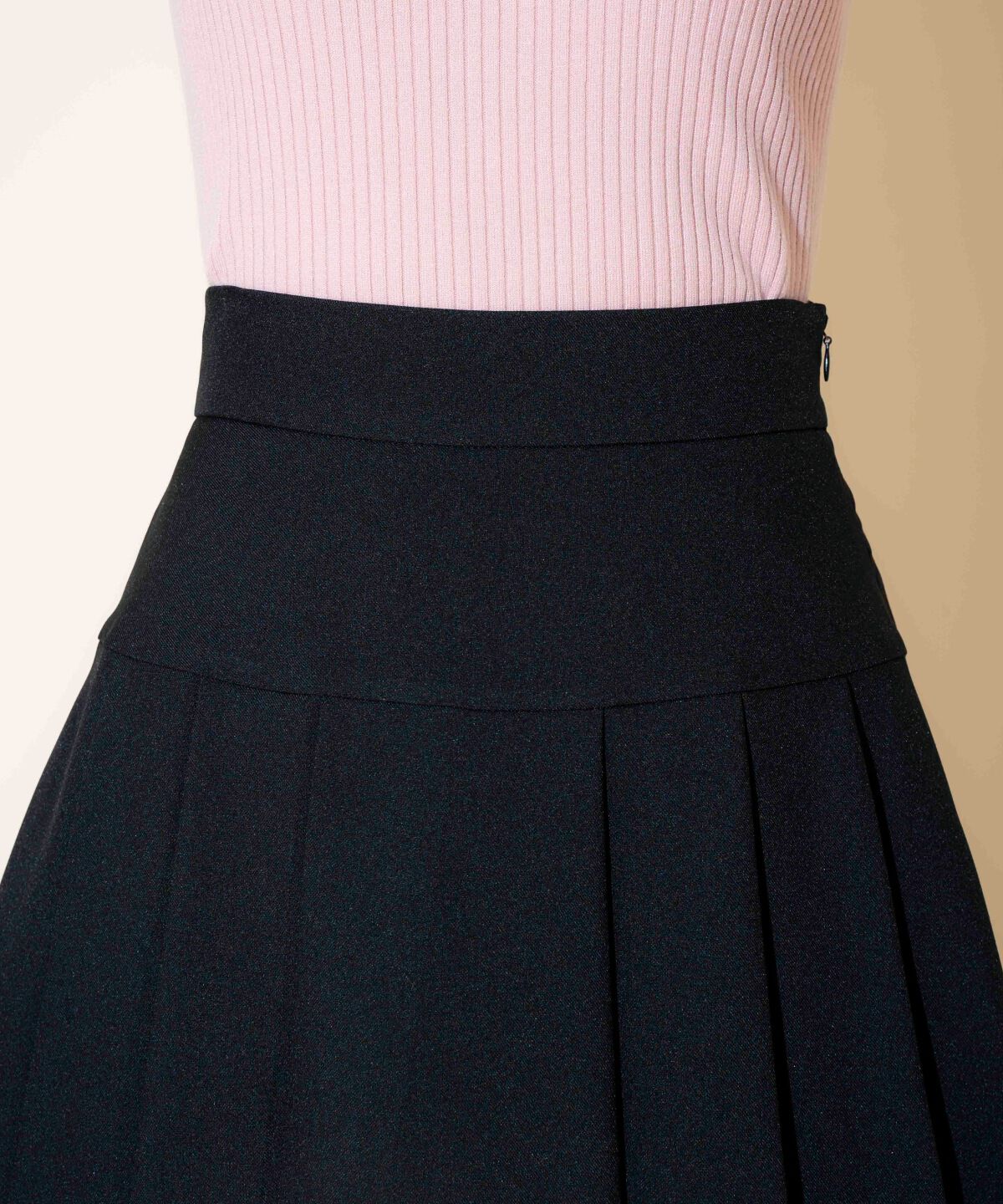 WILLSELECTION「タックプリーツミニスカート」|フレア|