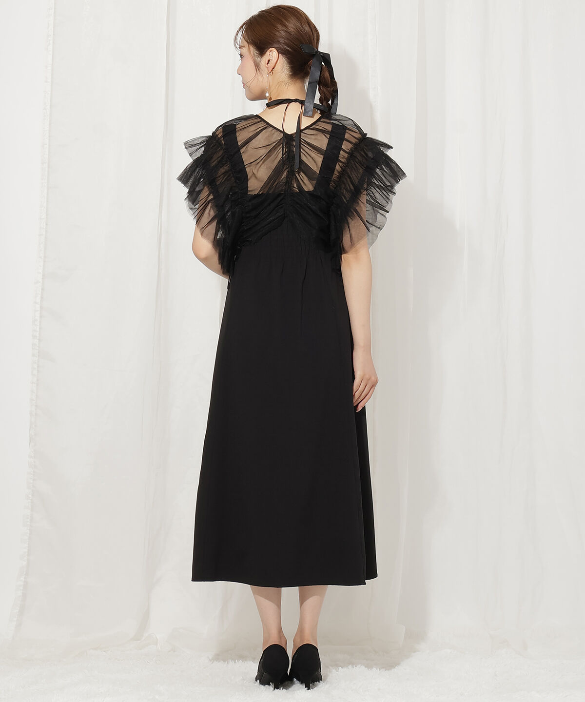 WILLSELECTION「2WAYチュールブラウス&times;ワンピースドレス」|ドレス|