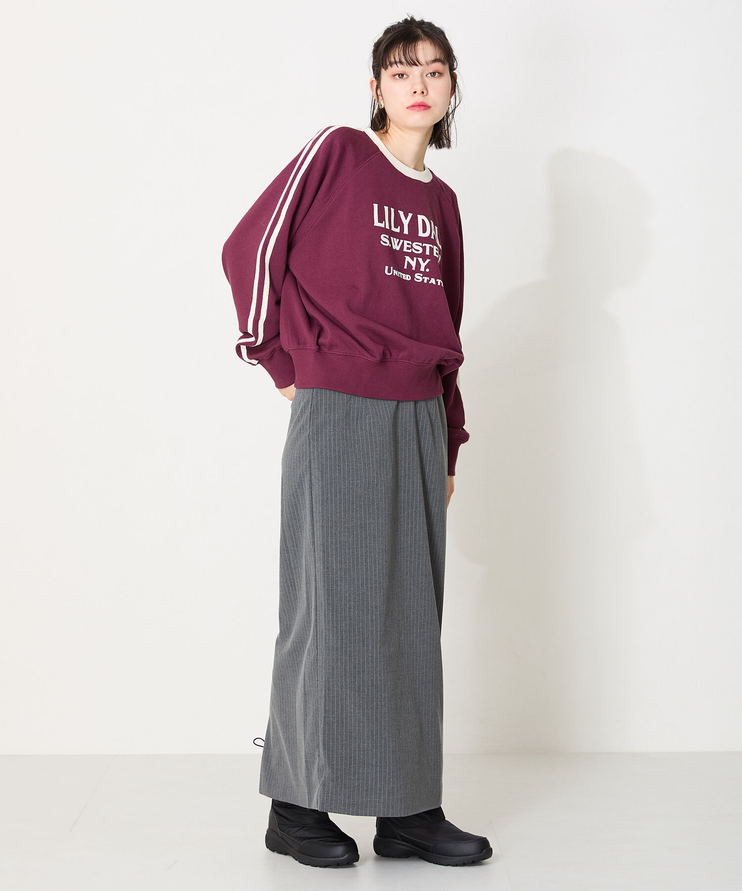 ORiental TRaffic「【 完全 防水 】 キルティング スノーブーツ /OT3401 撥水 雪 レイン」|ショートブーツ|