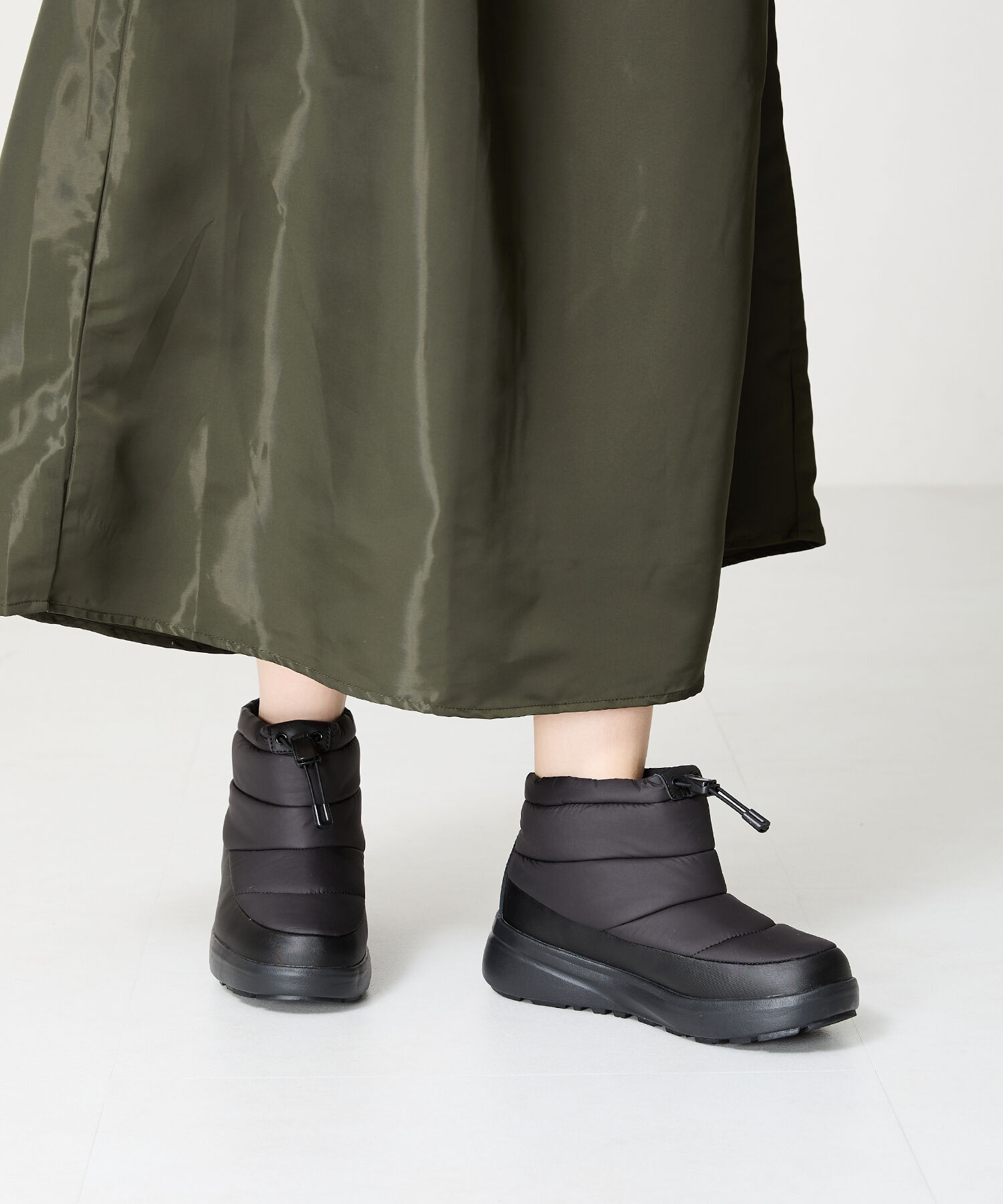 ORiental TRaffic「パデットショートスノーブーツ/OT3404」|レインシューズ|