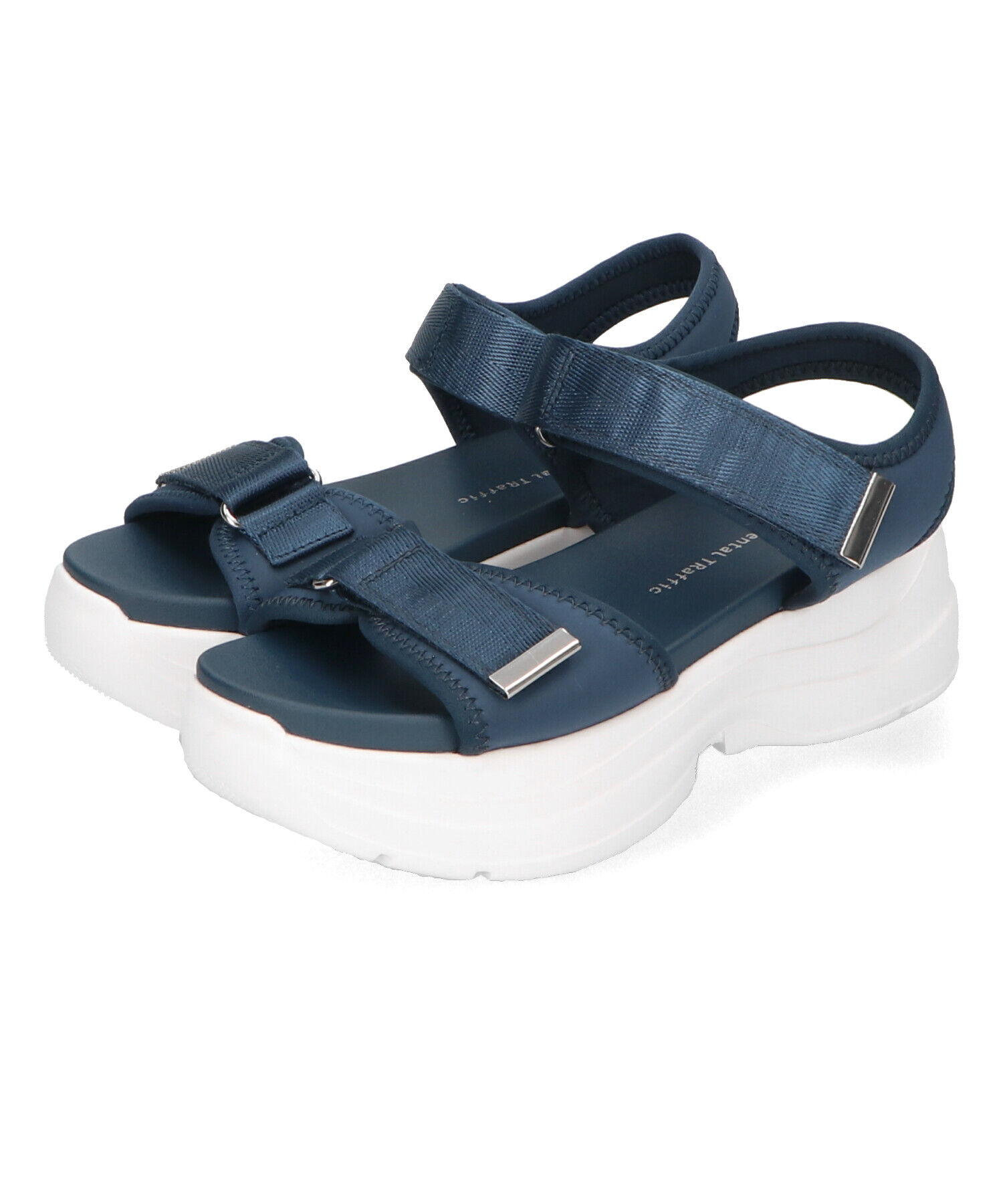 WA Oriental TRaffic「【追加】ダブルベルトスポーツサンダル/42207 スポサン 柔らかい 人気 軽い トレンド 厚底 再入荷」|サンダル|