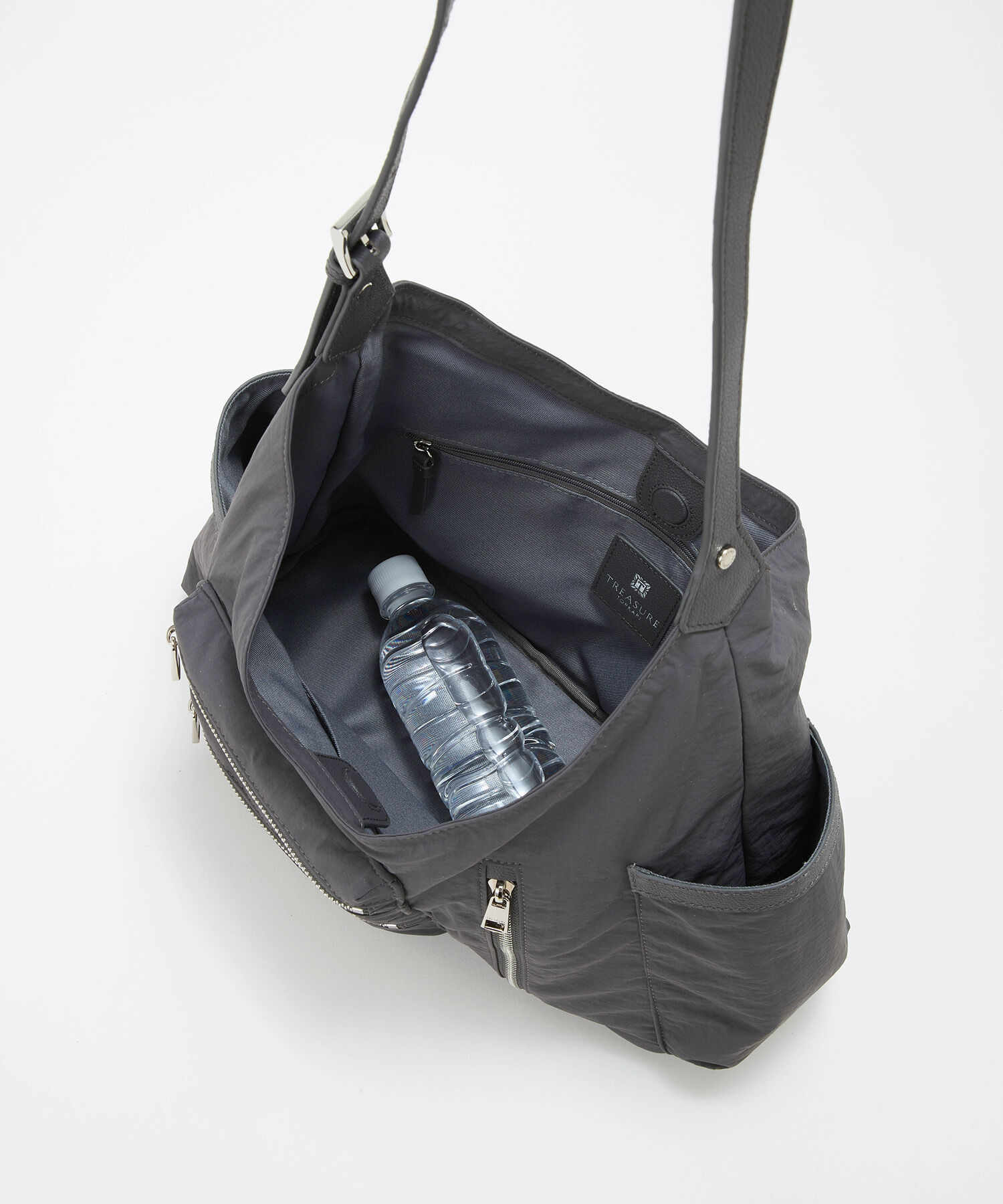 TOPKAPI TREASURE「【TREASURE TOPKAPI】ナイロン アウトポケット 2way ショルダーバッグ / 軽量」|ショルダー・メッセンジャー|