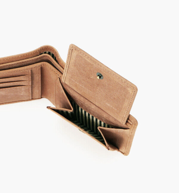 O MY BAG「【オーマイバッグ】トビス/ハンターキャメル ナチュラルレザー/財布 メンズ レディース/TOBIS」|財布|