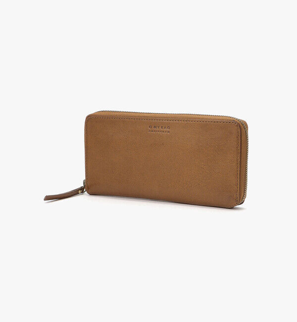 O MY BAG「【オーマイバッグ】ソニー ウォレット/ストロンボリコニャック ナチュラルレザー/レディース メンズ」|財布|