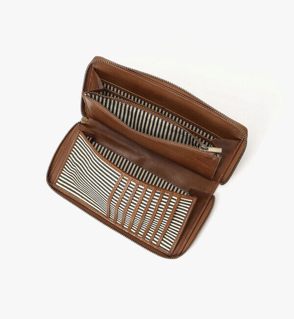 O MY BAG「【オーマイバッグ】ソニー ウォレット/ストロンボリコニャック ナチュラルレザー/レディース メンズ」|財布|