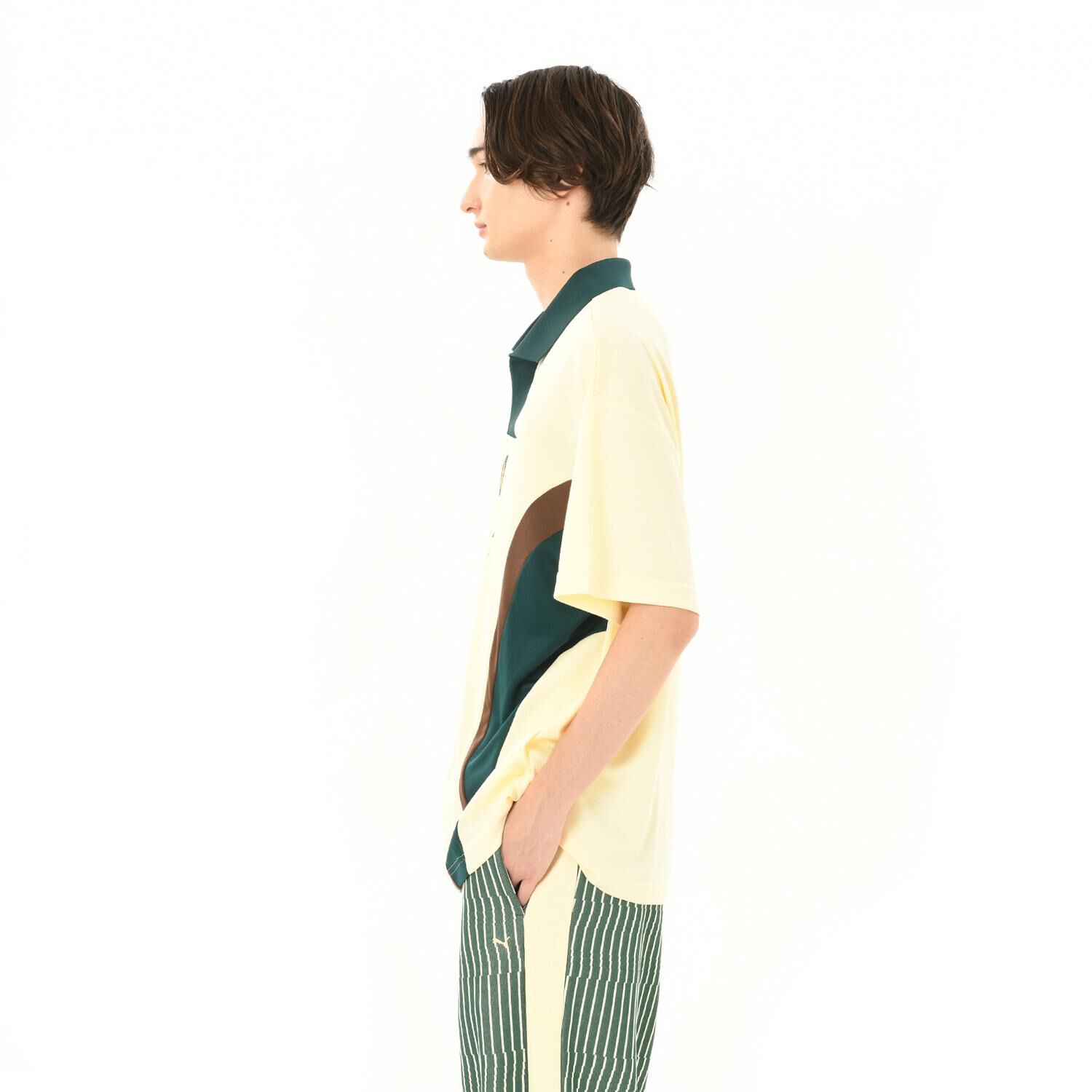 PUMA「【PUMA ｳｪｱ】M THE PLAYERS LANE JERSEY」|Tシャツ・カットソー|