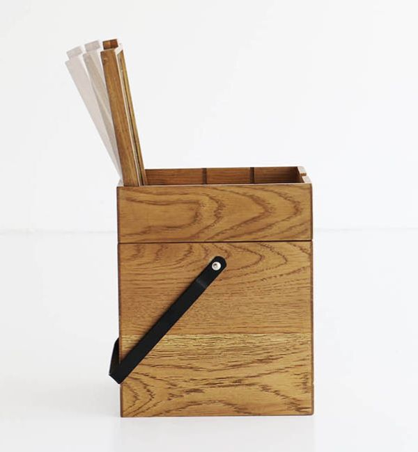 B-COMPANY「木のぬくもりを感じる　コスメボックス」|ミラー|