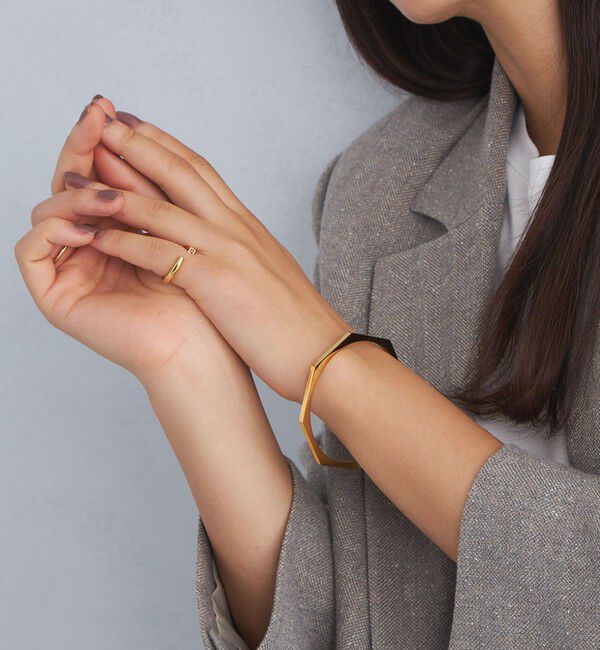 UNITED ARROWS green label relaxing「＜HARPIE＞DOUGLAS バングル」|ピアス|GOLD