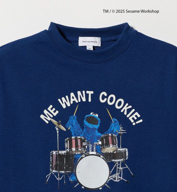UNITED ARROWS green label relaxing「【別注】＜SESAME STREET＞裏毛 プルオーバー / トレーナー / キッズ  100cm-130cm」|スウェット・ジャージ|