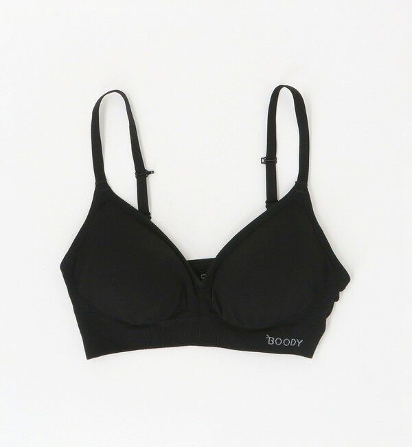 BEAUTY&YOUTH UNITED ARROWS「＜BOODY＞ワイヤレス Tシャツ ブラ」|インナー|BLACK