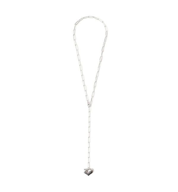 Ray BEAMS 「ハート クリップ チャーム ネックレス」|ネックレス|SILVER