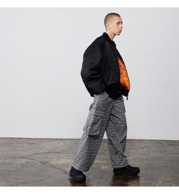 BEAMS「リラックスフィット THERMOLITE(R) MA-1 （撥水）」|ブルゾン・スタジャン|