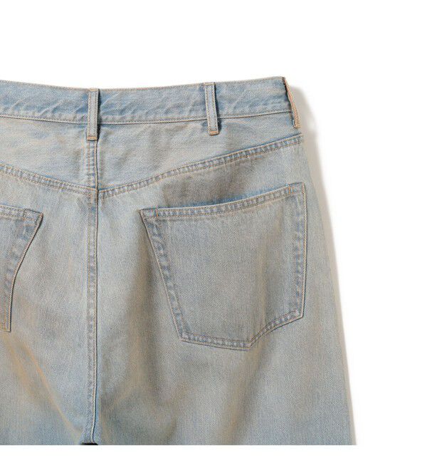 BEAMS「BEAMS / ワイドフィット デニムパンツ」|デニム|