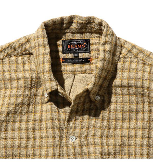 BEAMS PLUS「Open B.D. Panama Check Double Face」|シャツ・ブラウス|