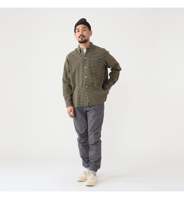 BEAMS PLUS「Open B.D. Panama Check Double Face」|シャツ・ブラウス|