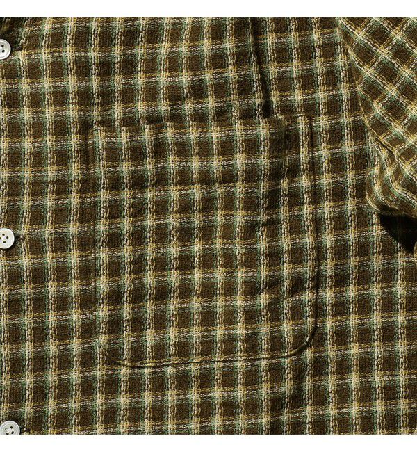 BEAMS PLUS「Open B.D. Panama Check Double Face」|シャツ・ブラウス|
