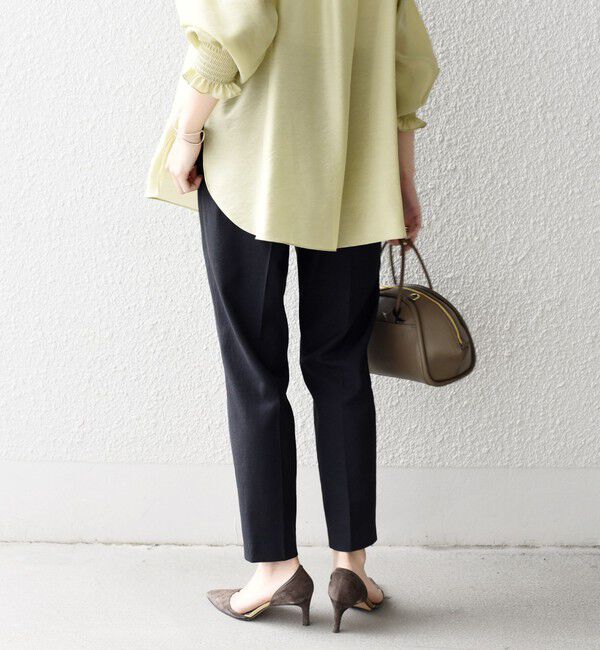 SHIPS for women「〈手洗い可能〉ドライオックス テーパード パンツ◇」|その他|ダークグレー