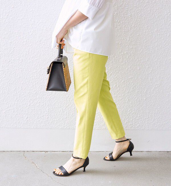 SHIPS for women「〈手洗い可能〉ドライオックス テーパード パンツ◇」|その他|イエロー