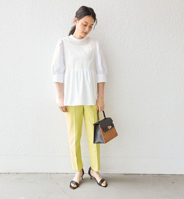 SHIPS for women「〈手洗い可能〉ドライオックス テーパード パンツ◇」|その他|