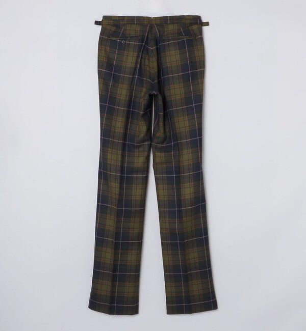 SHIPS「SHIPS: ラグジュアリー  タータンチェック スラックス パンツ」|スラックス|