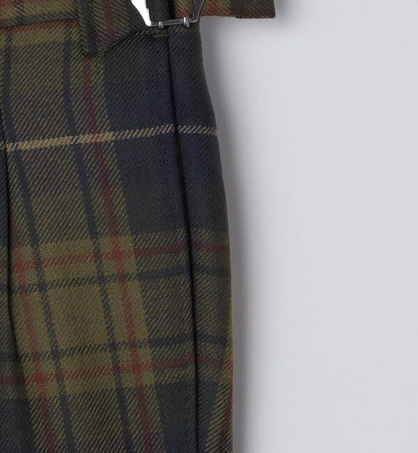 SHIPS「SHIPS: ラグジュアリー  タータンチェック スラックス パンツ」|スラックス|