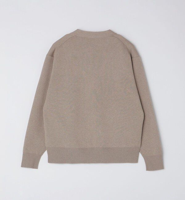 SHIPS「SHIPS: 〈手洗い可能〉 ダブルフェイス コットン カシミヤ Vネック カーディガン」|カーディガン|