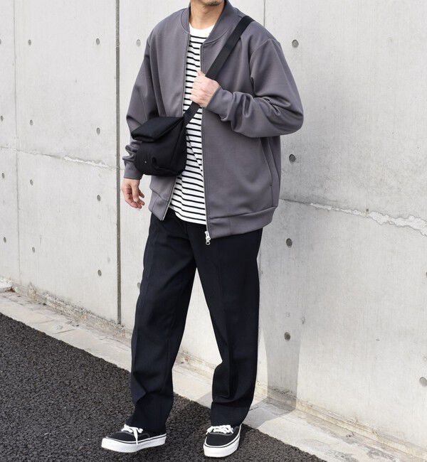 SHIPS any「SHIPS any: <洗濯機可能> カルゼ ポンチ ジップアップ ブルゾン◇」|ブルゾン・スタジャン|