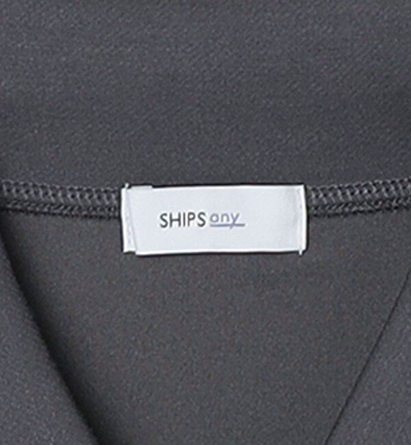 SHIPS any「SHIPS any: <洗濯機可能> カルゼ ポンチ ジップアップ ブルゾン◇」|ブルゾン・スタジャン|