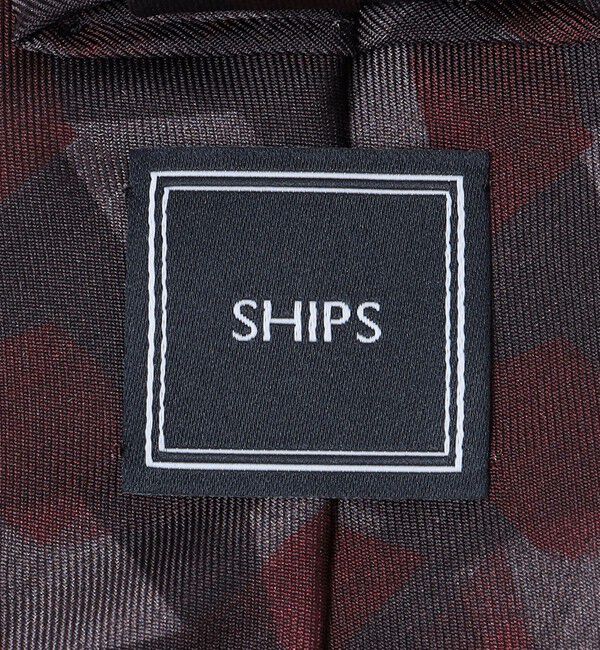 SHIPS「SHIPS: レトロ プリント モチーフ ネクタイ」|ネクタイ・蝶ネクタイ|