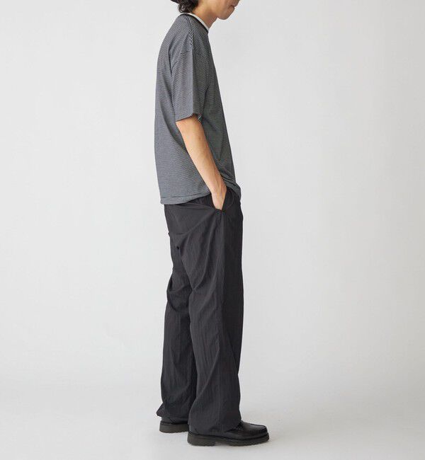 SHIPS「SHIPS:〈遮熱/UVカット/吸水速乾/接触冷感〉SHELTECH(R) マイクロボーダーTシャツ」|Tシャツ・カットソー|