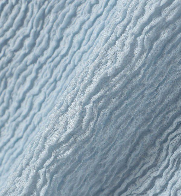 SHIPS for women「〈手洗い可能〉ランダム ブルーゼ ショート スリーブ プルオーバー」|Tシャツ・カットソー|