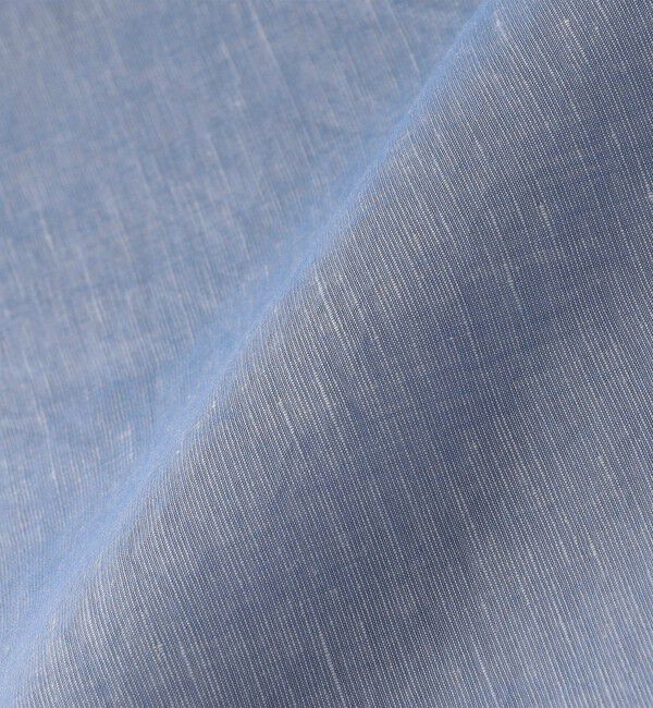 SHIPS「SHIPS: Herdmans コットン/リネン 7スリーブシャツ」|シャツ・ブラウス|