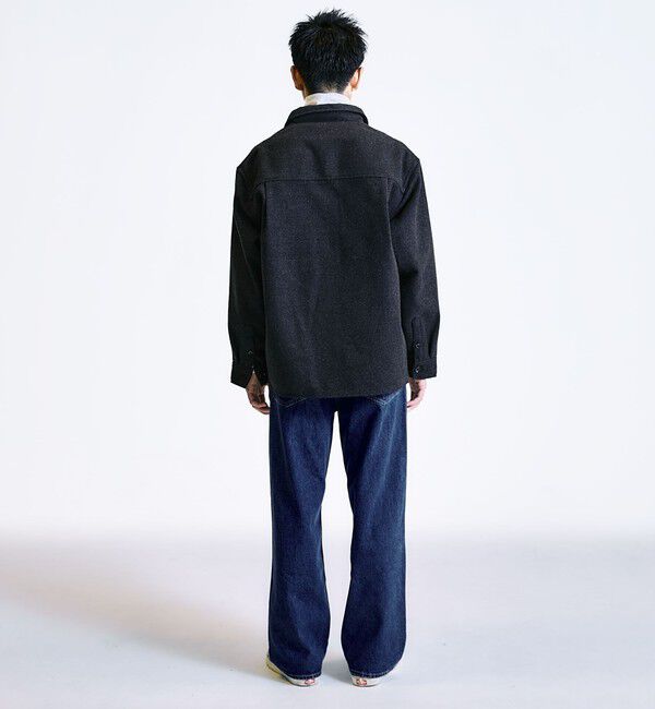 SHIPS「City Ambient Products: ライトメルトン オーバー CPOシャツ」|シャツ・ブラウス|