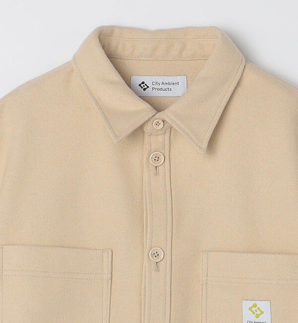 SHIPS「City Ambient Products: ライトメルトン オーバー CPOシャツ」|シャツ・ブラウス|
