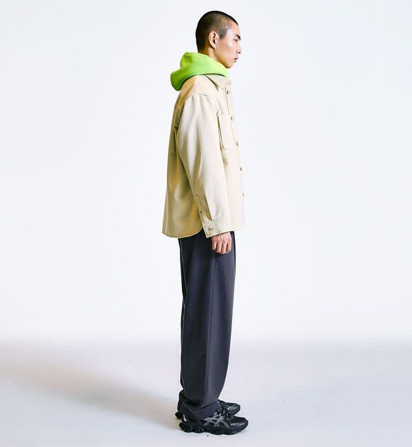 SHIPS「City Ambient Products: ライトメルトン オーバー CPOシャツ」|シャツ・ブラウス|