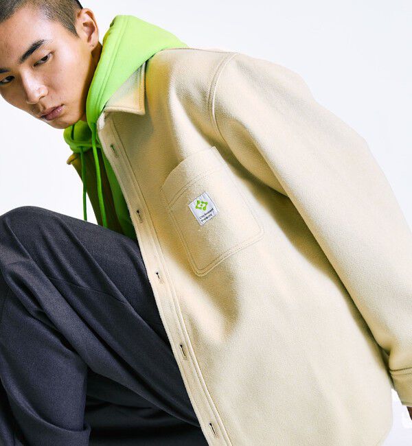 SHIPS「City Ambient Products: ライトメルトン オーバー CPOシャツ」|シャツ・ブラウス|