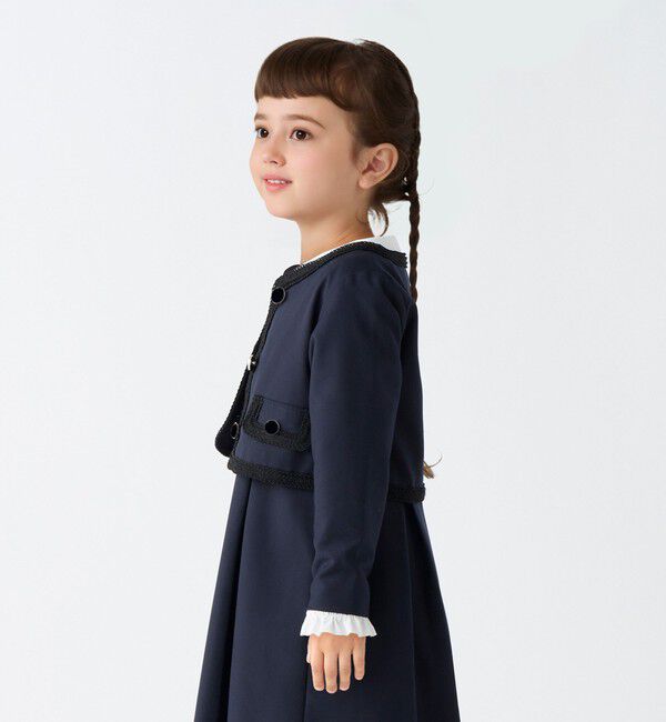 SHIPS Colors 「SHIPS Colors:〈手洗い可能〉110～130cm / オケージョン TR ジャケット」|ノーカラージャケット|