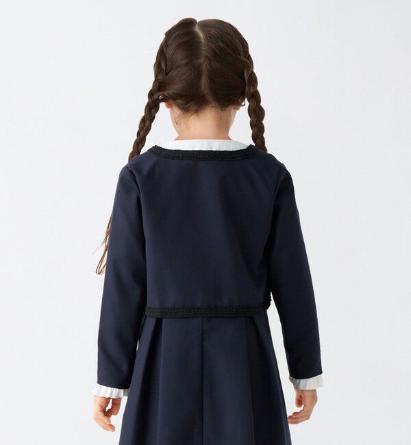 SHIPS Colors 「SHIPS Colors:〈手洗い可能〉110～130cm / オケージョン TR ジャケット」|ノーカラージャケット|