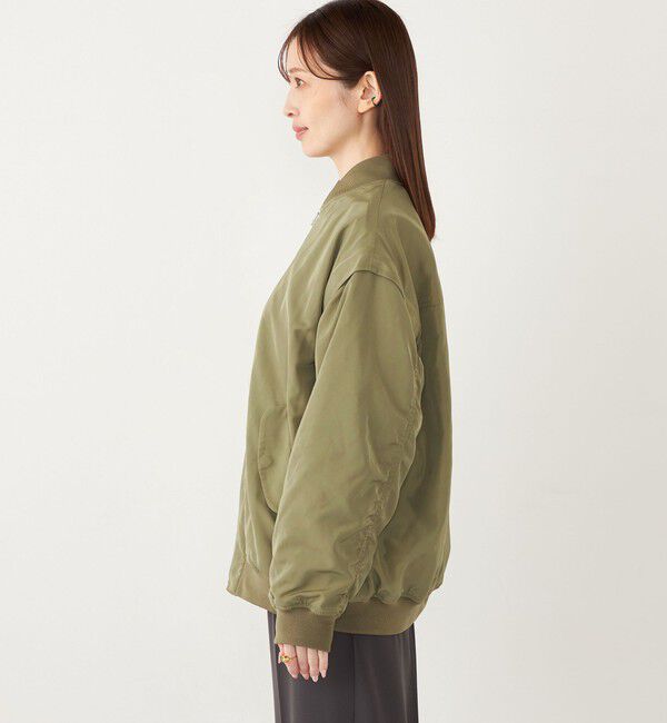 SHIPS Colors 「SHIPS Colors:〈手洗い可能〉2WAY MA-1」|ブルゾン・スタジャン|