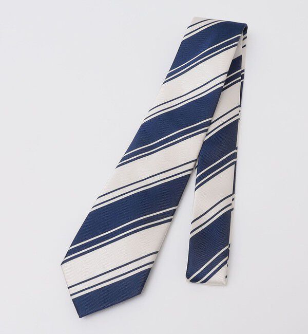 SHIPS Colors 「SHIPS Colors:シルク ストライプ ネクタイ 1」|ネクタイ・蝶ネクタイ|ブルー系